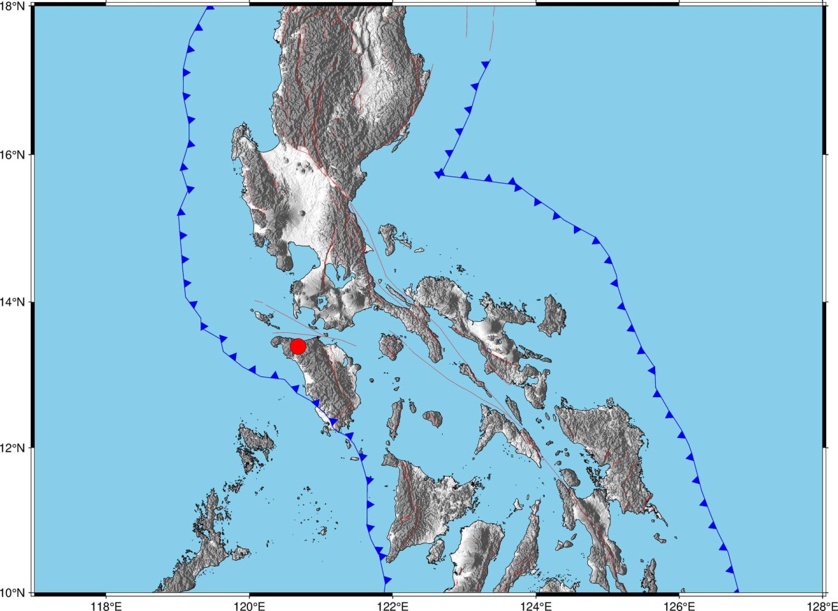 Occidental Mindoro, niyanig ng magnitude 4.6 na lindol