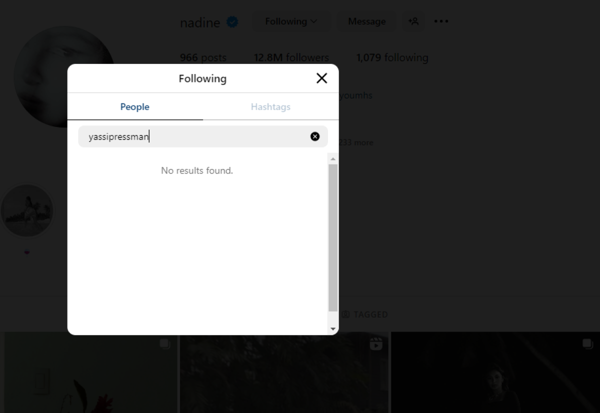 Photo courtesy: Screenshot from Nadine Lustre (IG)