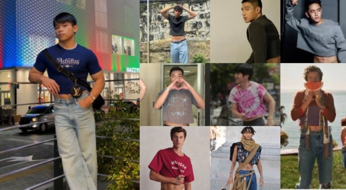 KILALANIN: Male personalities na 'slaying' sa pagsuot ng crop top