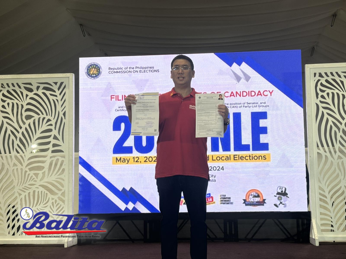 Rep. Wilbert Lee, unang kandidato sa pagka-senador sa 2025 elections