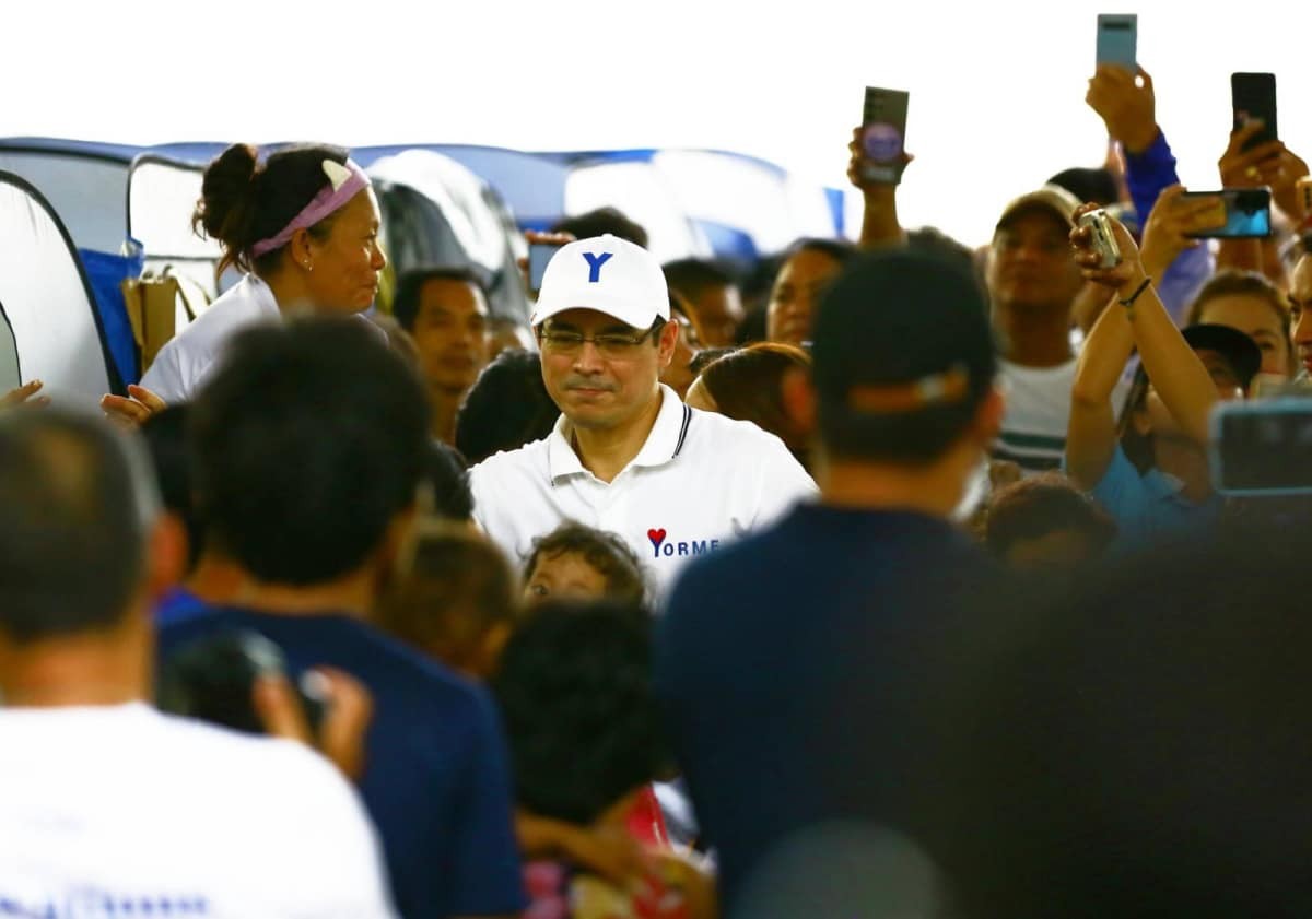 Isko Moreno sa mga taga-suporta: 'Dinidinig ko ang sigaw ninyo'