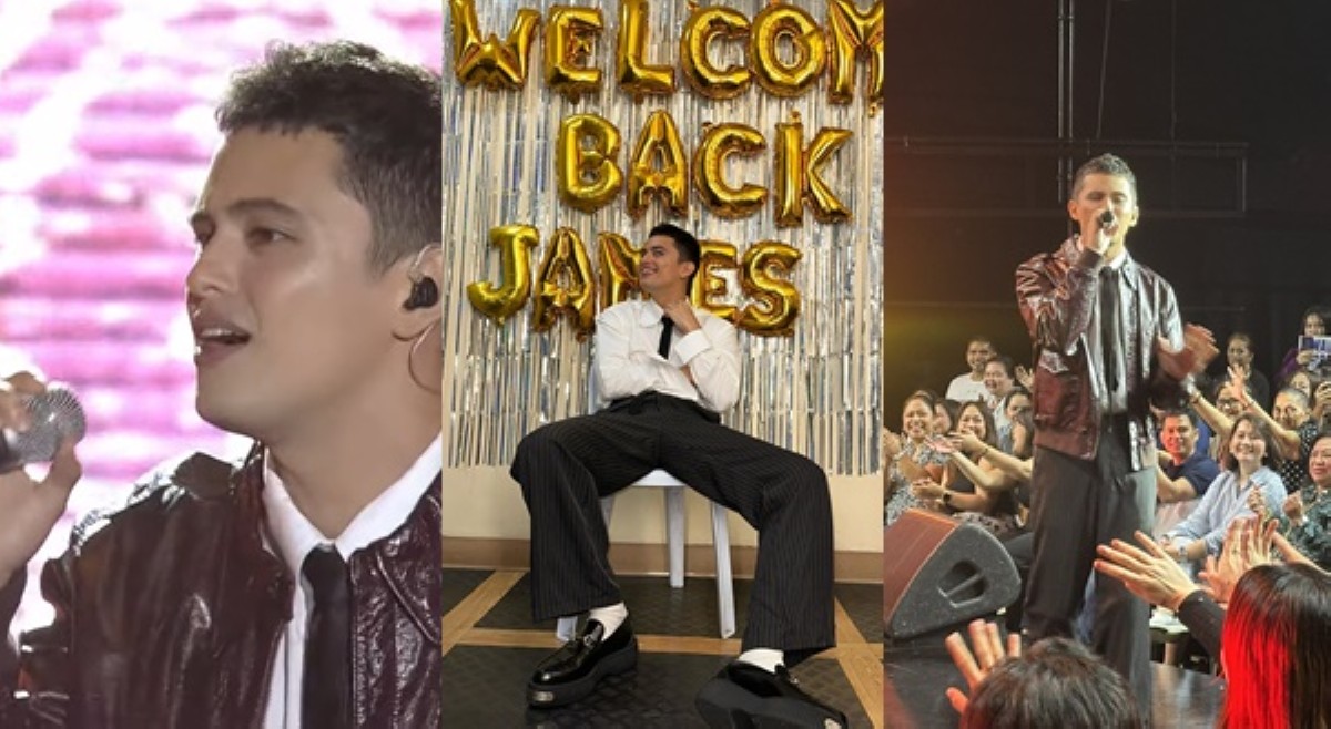 'Just got home!' James Reid balik-Kapamilya, na-grand welcome sa ASAP