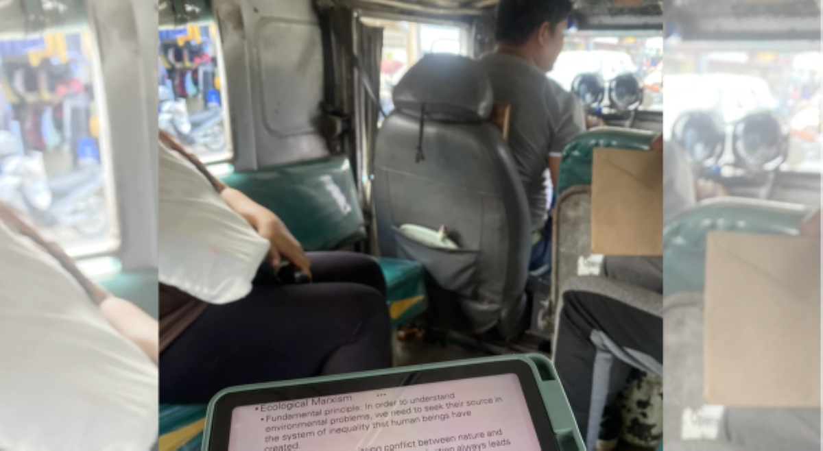 Jeepney driver, nilibre ng pamasahe estudyanteng tumulong sa kaniya noong pandemya