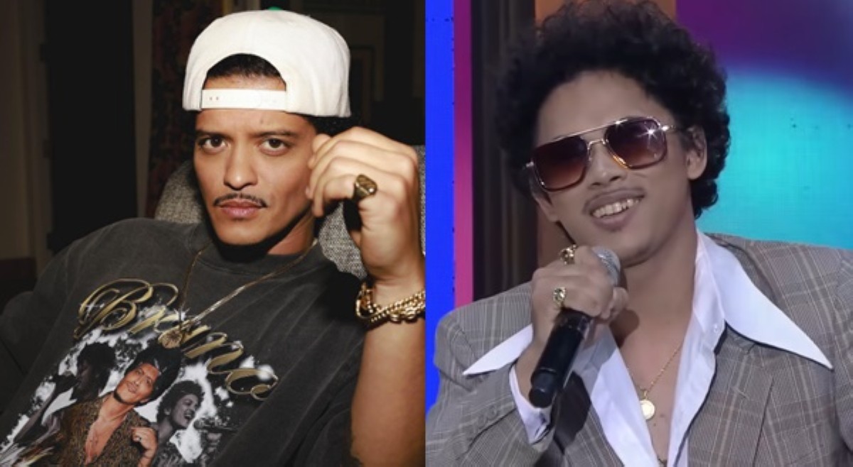 Bruno Mars, napansin kalokalike niya sa 'It's Showtime'