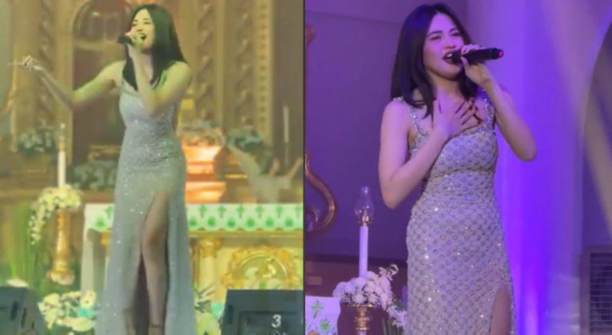 Julie Anne San Jose, binatikos dahil sa 'pa-concert' sa loob ng simbahan