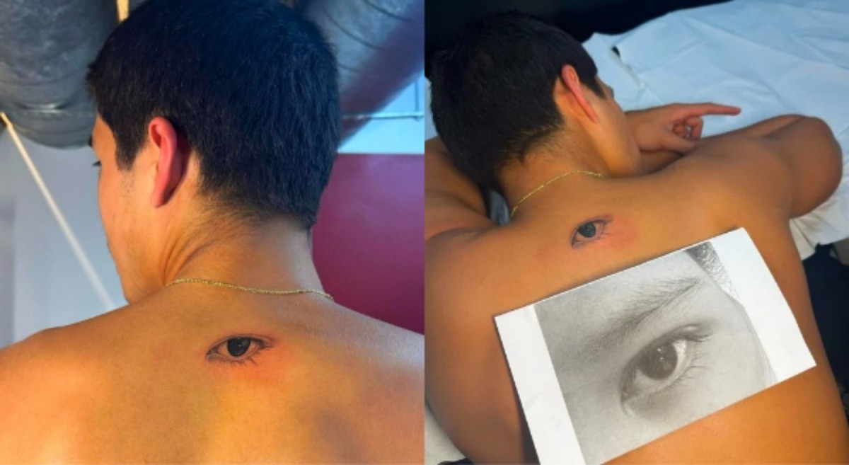 Kyle Echarri, pina-tattoo mata ng yumaong kapatid sa likuran niya