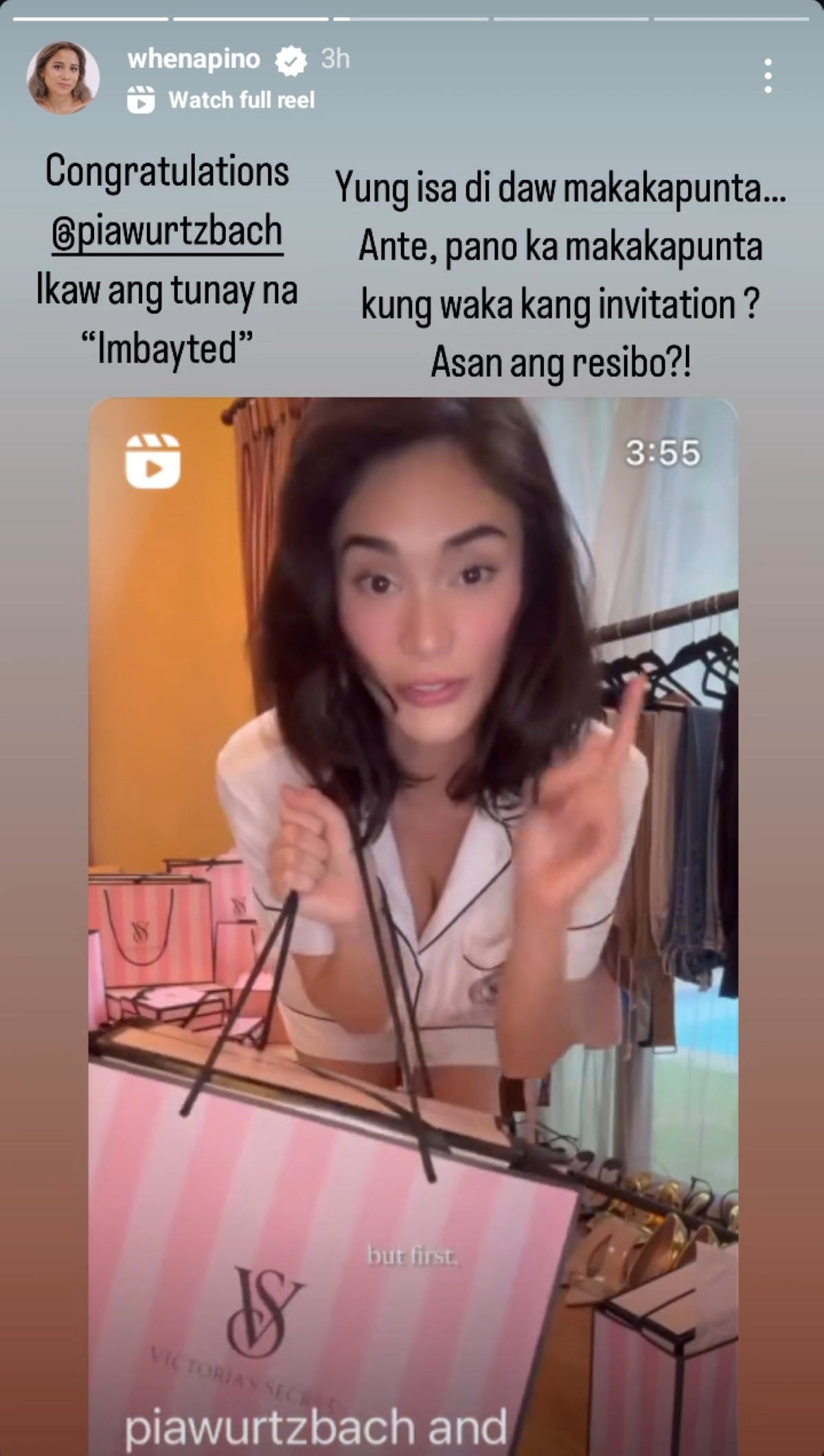 Photo courtesy: Screenshot from @whenapino (IG)/via Fashion Pulis