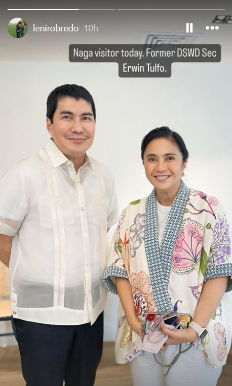 Courtesy: Dating Vice President Leni Robredo/IG