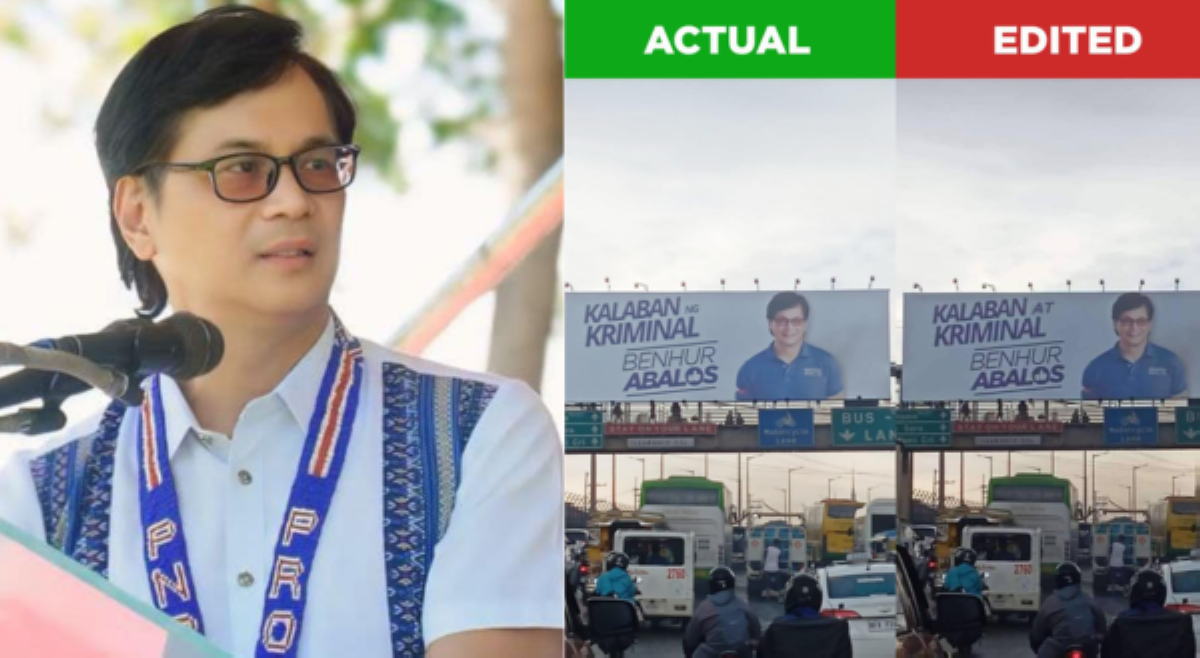 &lsquo;Kalaban at kriminal?&rsquo; Benhur Abalos, nag-react sa inedit niyang billboard