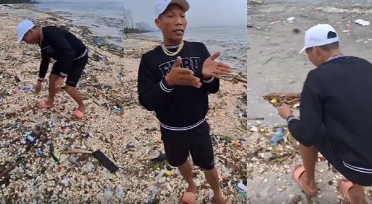Diwata, naglinis sa Manila Bay; sigaw ng netizens, 'Linisin mo muna paresan mo!'
