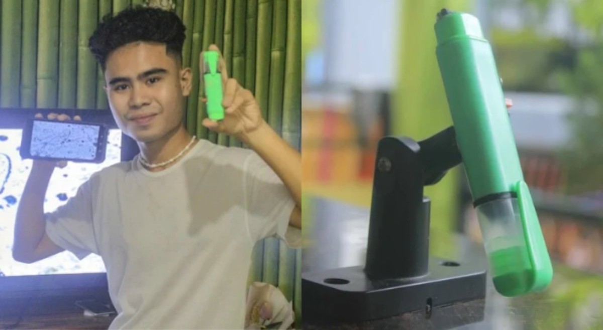 Kilalanin si Ceejay Faala, estudyanteng imbentor ng 'pen-sized microscope'