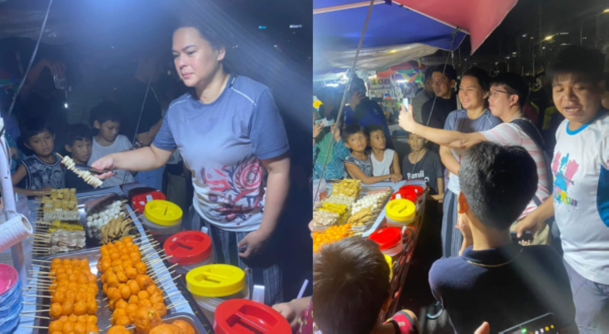 VP Sara, nagsimba at foodtrip sa Baclaran