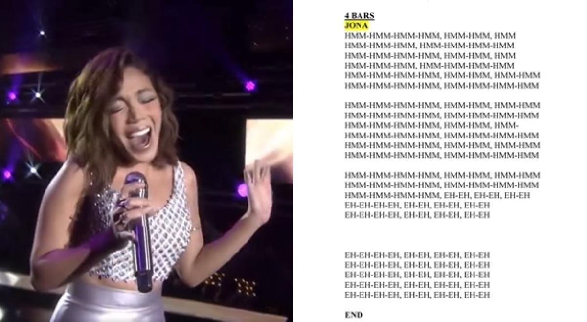 Jona bumirit sa ASAP na puro 'Hmm-Hmm' at 'Eh-Eh' sa lyrics, umani ng reaksiyon