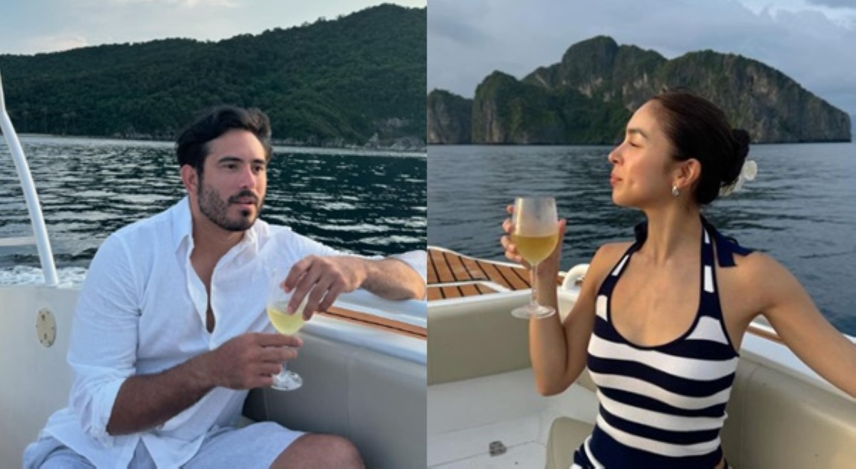 Julia Barretto, Gerald Anderson sinulit ang isa't isa sa El Nido