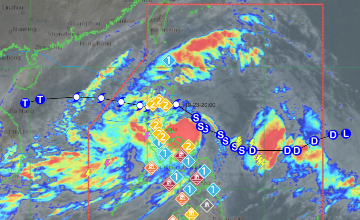 Metro Manila, malaking bahagi ng Luzon, itinaas sa signal no. 2