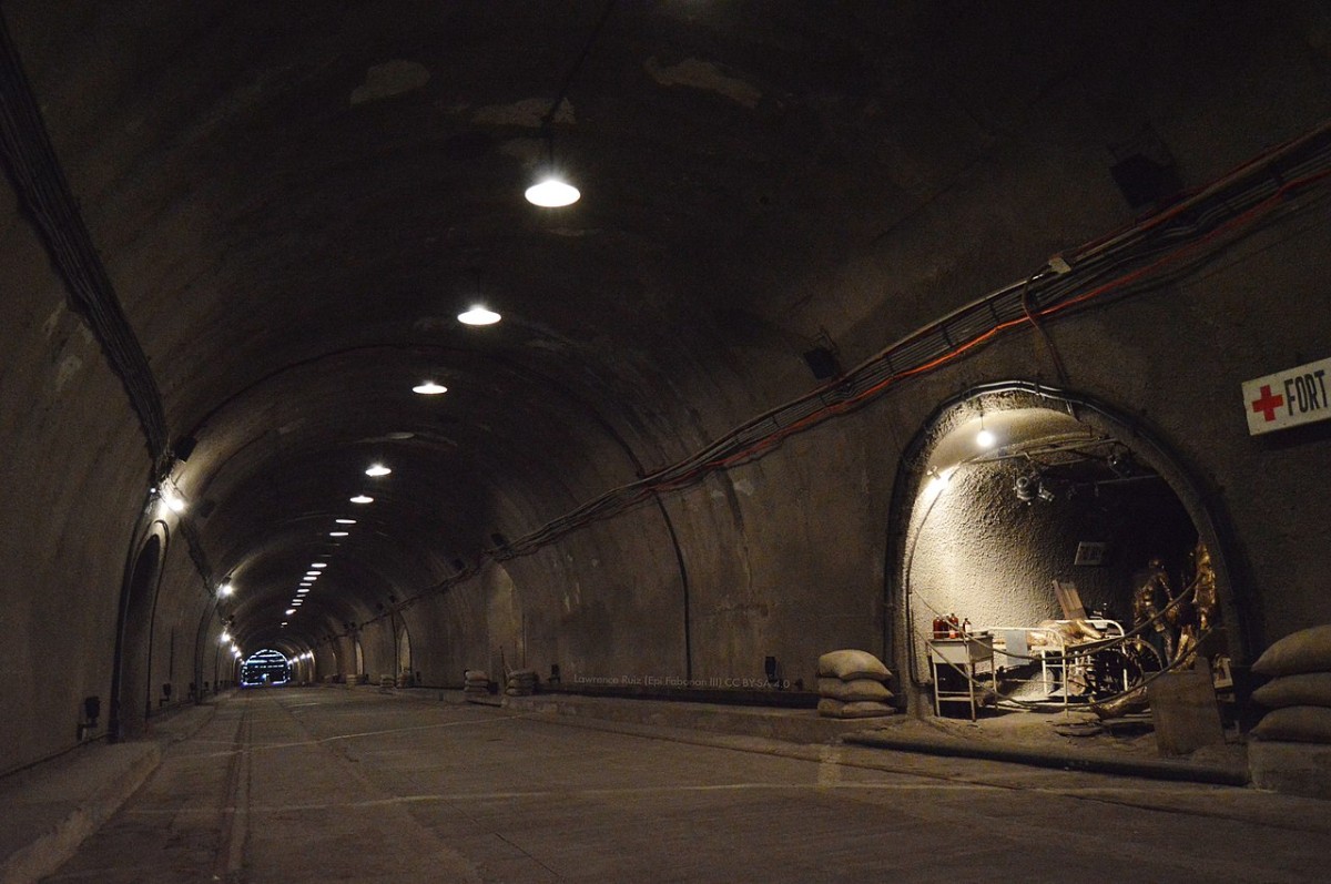 Malinta Tunnel, Corregidor (Courtesy: Wikimedia Commons)