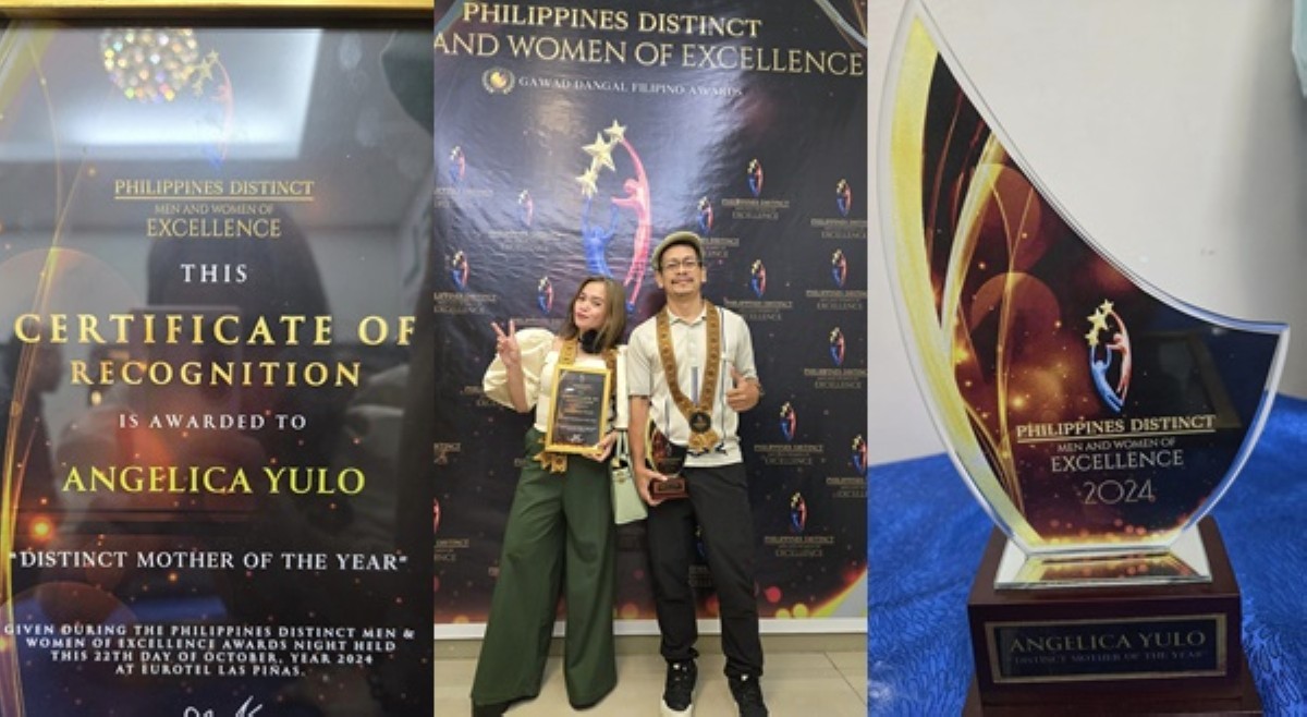Hakot award! Angelica Yulo, 'Distinct Mother of the Year'