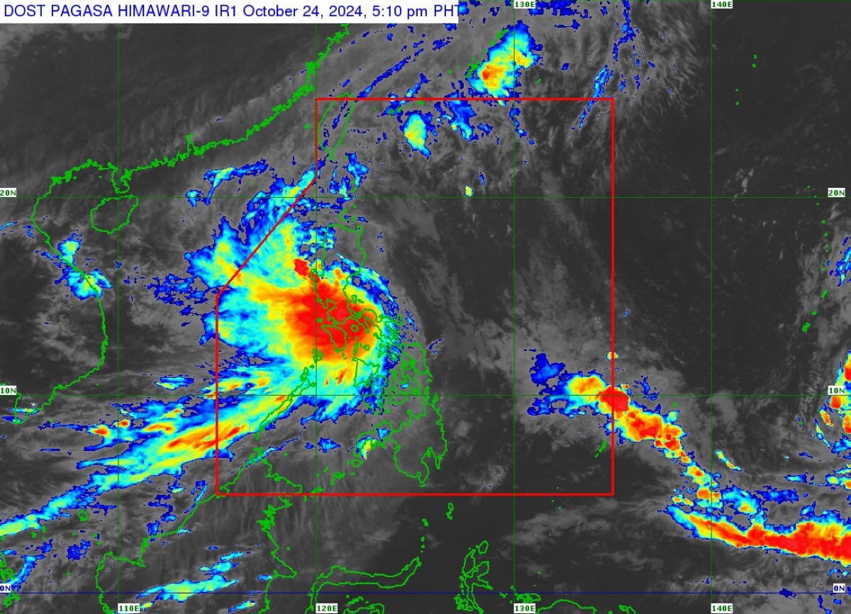 &lsquo;Kristine&rsquo; napanatili ang lakas; nasa coastal waters na ng Santa Lucia, Ilocos Sur