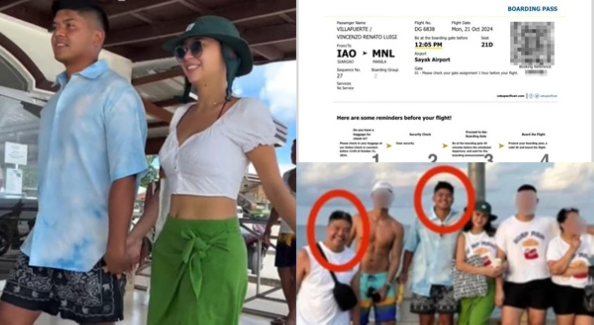 Gov. Villafuerte naglabas ng 'resibo,' ibinalandra ang boarding pass