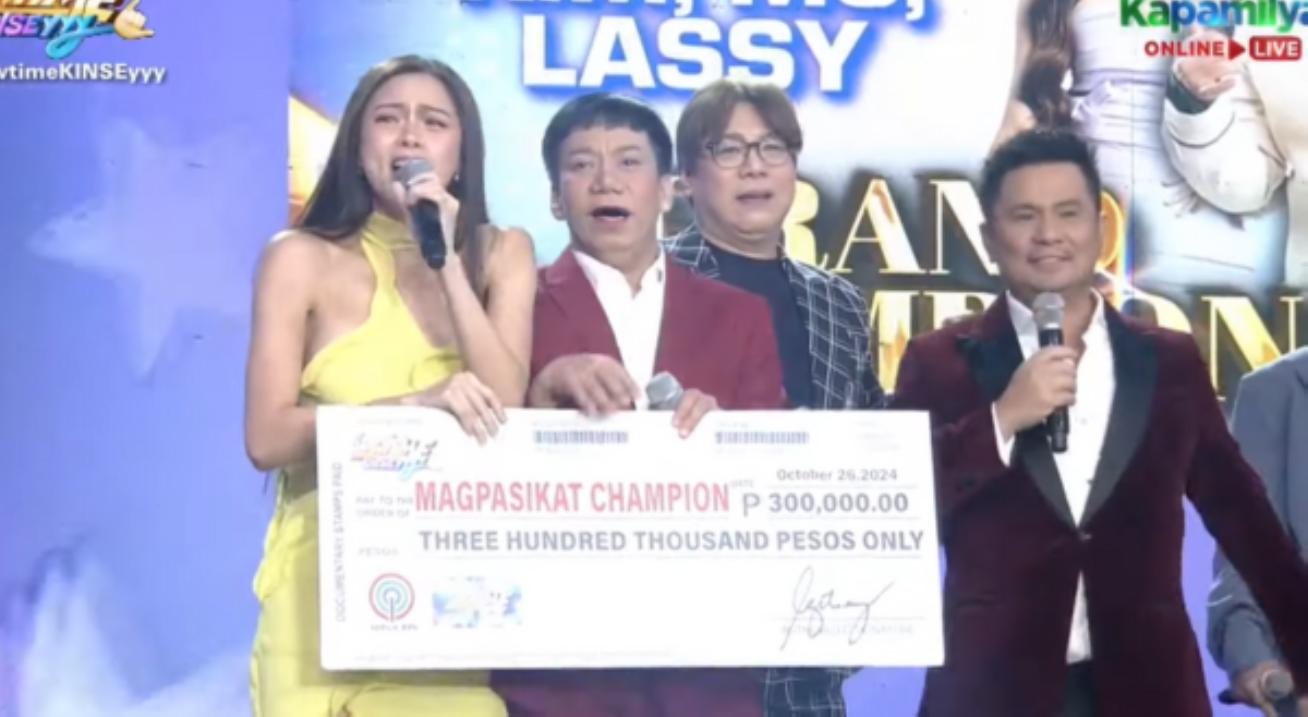 Team ni Kim, wagi sa Magpasikat 2024; napanalunan, ido-donate sa Angat Buhay