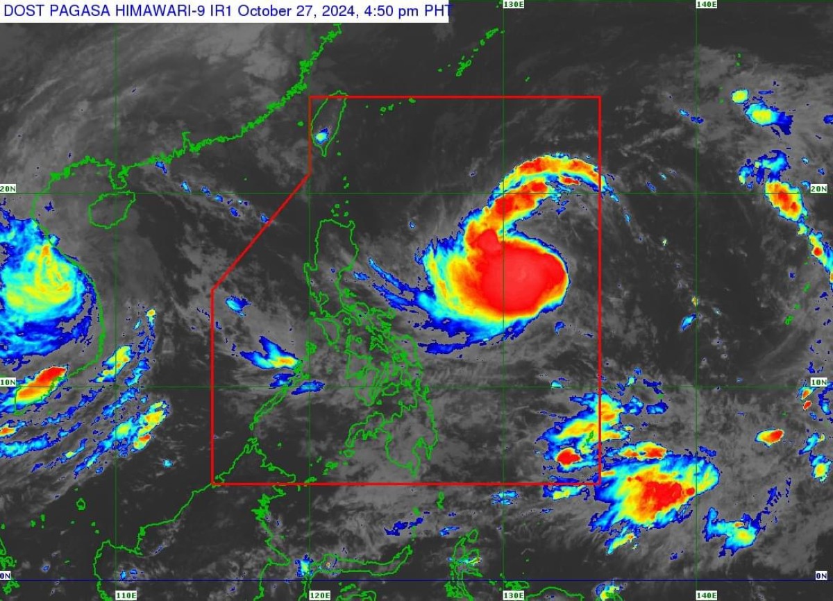&lsquo;Leon&rsquo; bahagyang lumakas; patuloy na kumikilos pakanluran sa PH Sea