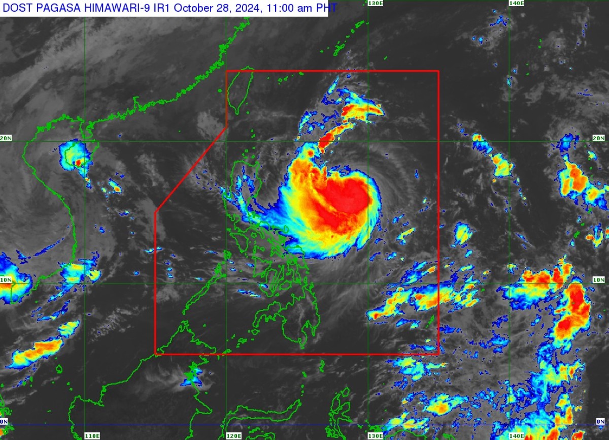 &lsquo;Leon&rsquo; mas lumakas pa, ganap nang &lsquo;severe tropical storm&rsquo;