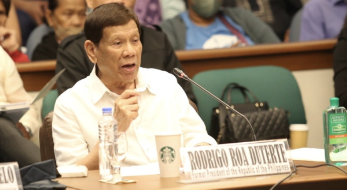 Ex-Pres. Duterte, &lsquo;di hihingi ng tawad hinggil sa drug war: &lsquo;I did it for my country!&rsquo;