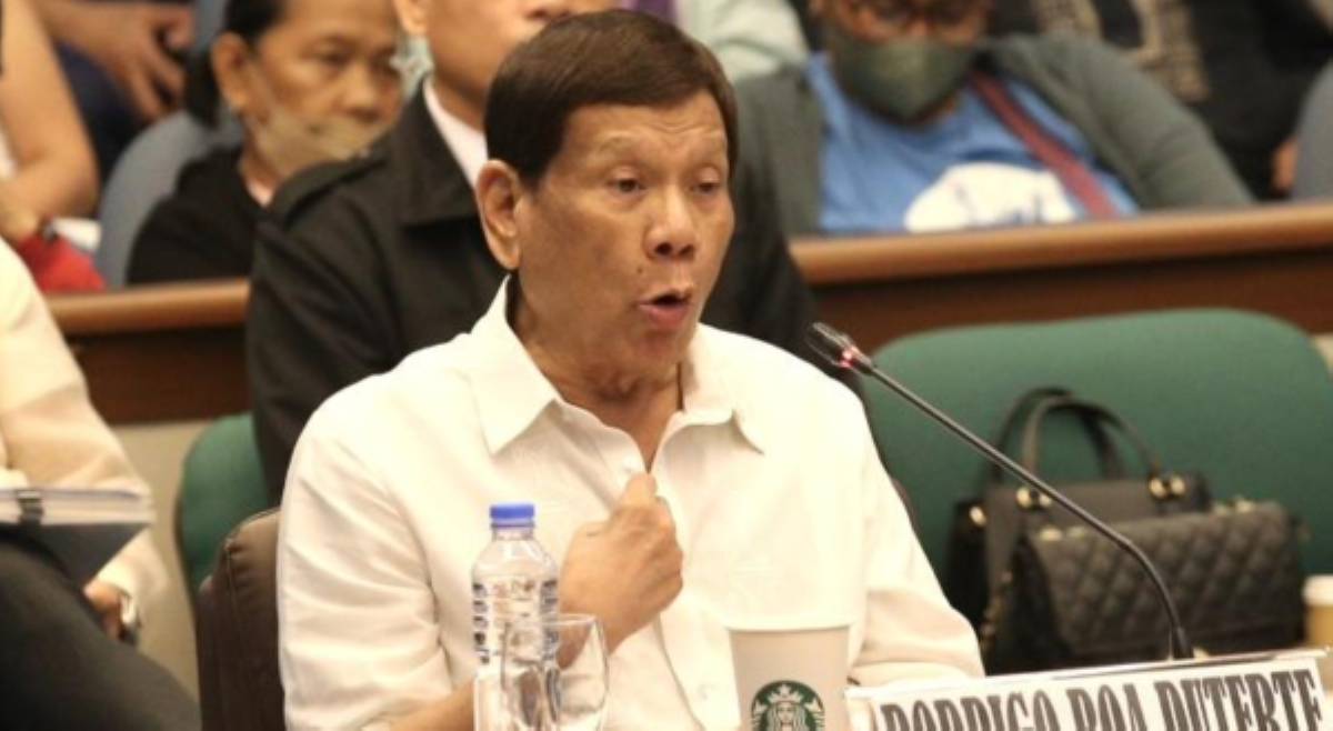 Ex-Pres. Duterte, iginiit na &lsquo;wag panagutin mga pulis sa drug war: &lsquo;I take full responsibility&rsquo;
