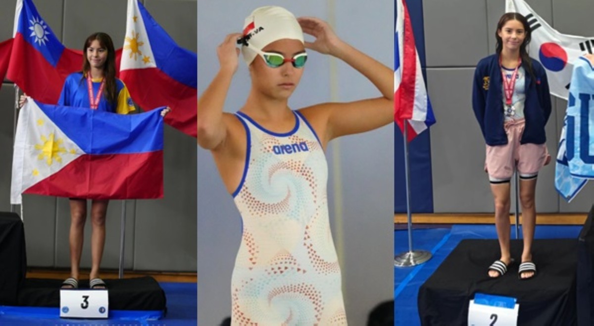 Kendra Kramer, kinarir swimming competition: 'One stroke at a time!'