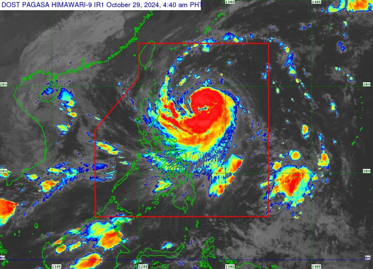 Leon lalo pang lumakas, malapit nang itaas sa &lsquo;typhoon&rsquo; category