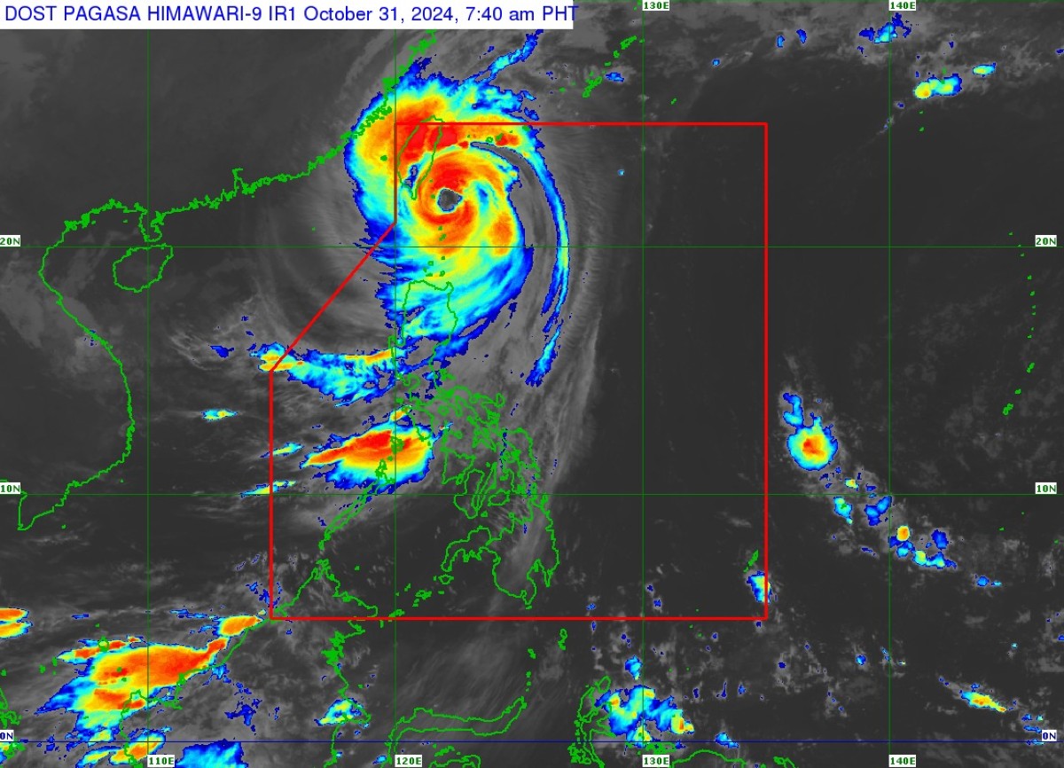Super Typhoon Leon, napanatili ang lakas; Batanes, nakataas sa Signal #4