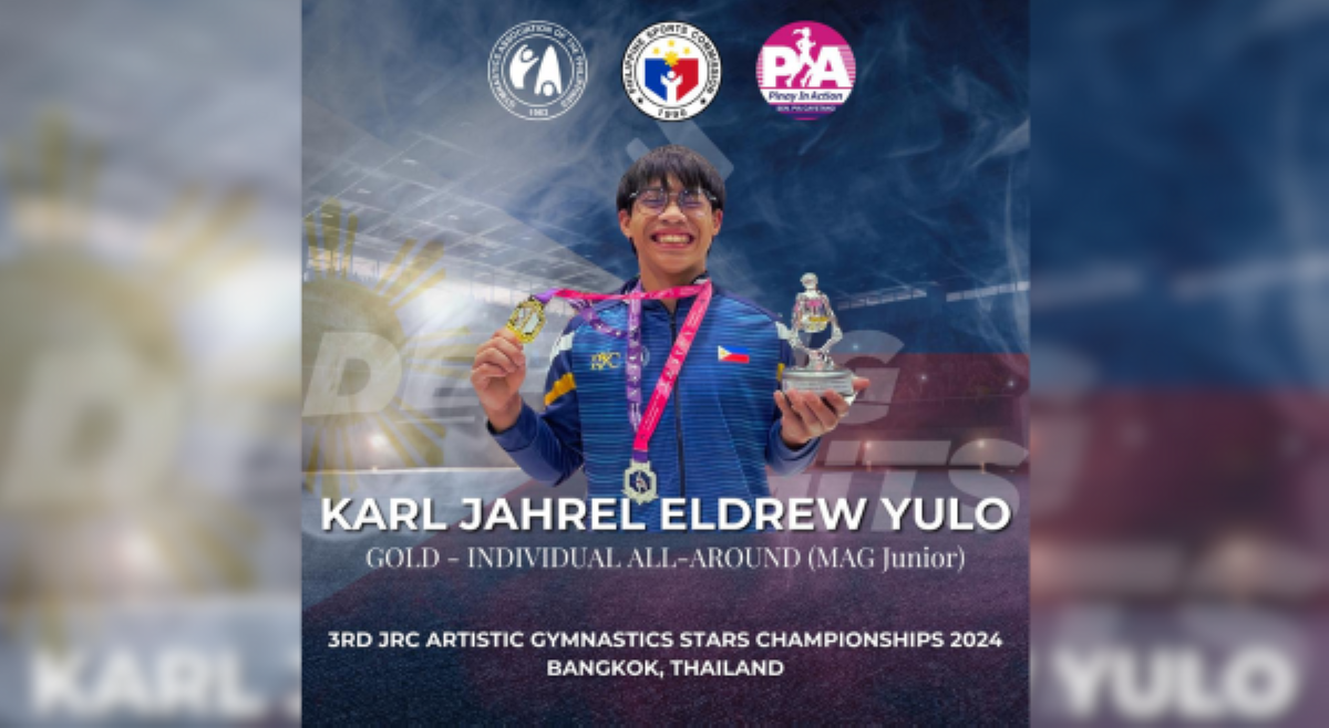 Golden Boy rin! Karl Eldrew Yulo, sumungkit ng gintong medalya sa Thailand