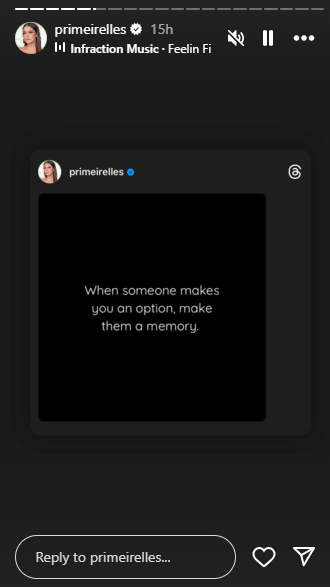 Photo courtesy: Screenshot from Priscilla Meirelles (IG)