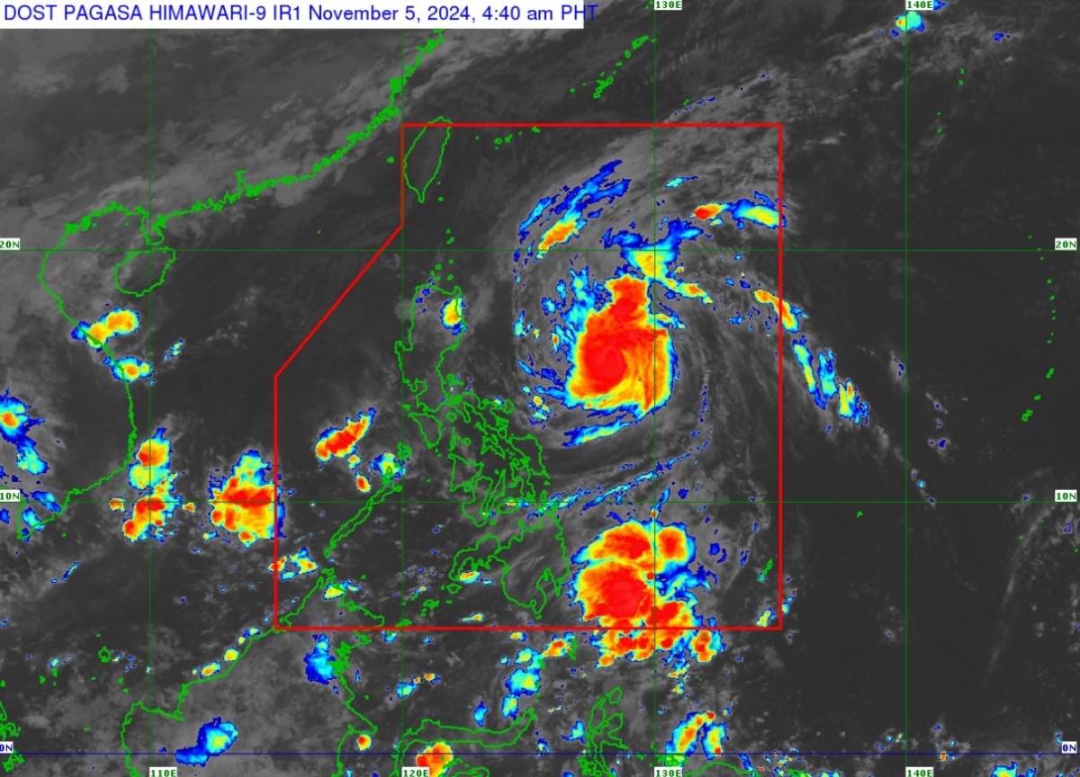 Marce, malapit nang itaas sa &lsquo;typhoon&rsquo; category; Signal #1, itinaas sa 5 lugar sa Luzon
