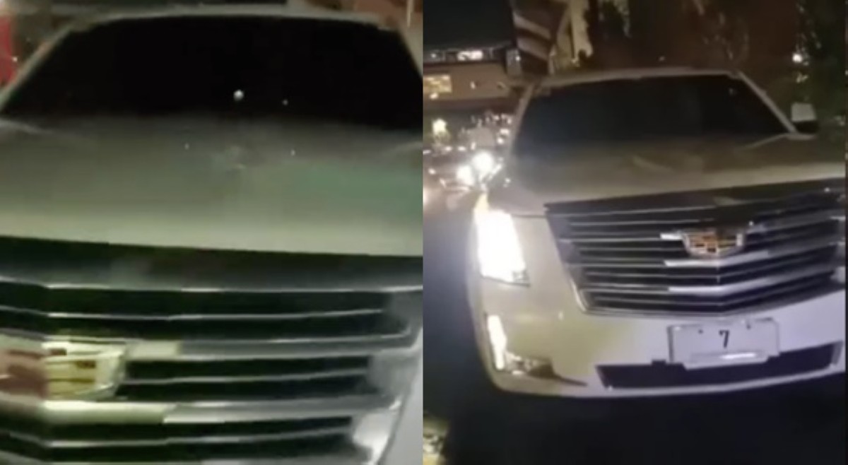 Plate number 7 ng SUV na ilegal na pumasok sa EDSA busway, peke&mdash;LTO