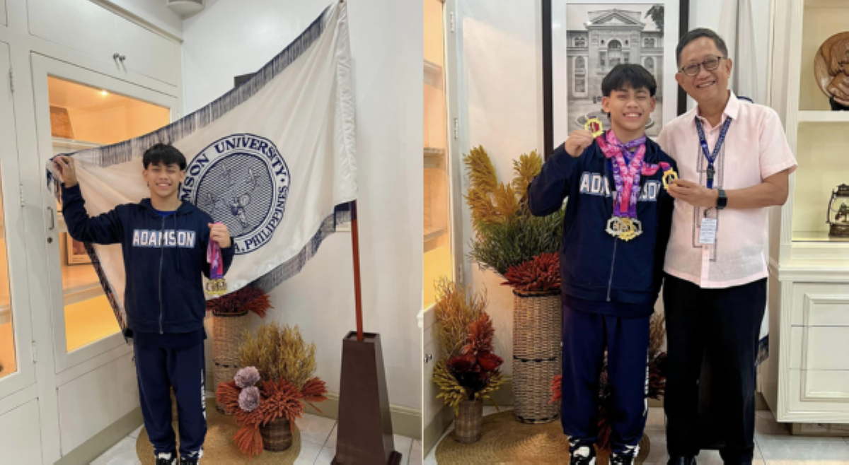 Adamson University, kinilala 'hakot award victory' ni Karl Eldrew Yulo
