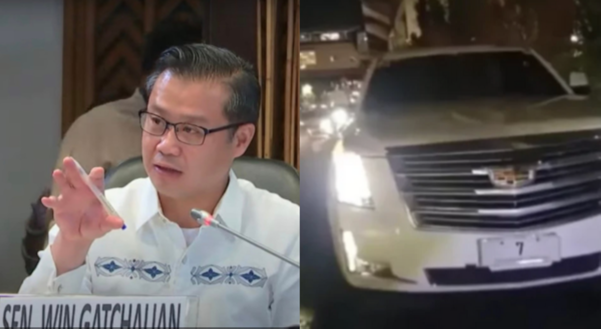 Gatchalian sa SUV na may plakang no.7 na nali-link sa pamilya niya: 'Iwan na lang natin sa LTO'