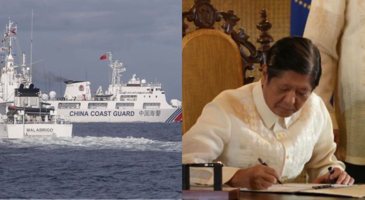 China, inalmahan maritime laws na pinirmahan ni PBBM