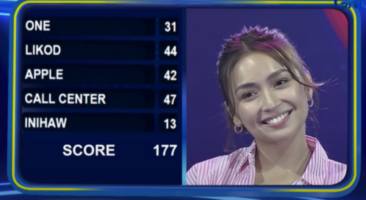 'DJ,' nabanggit ni Kathryn Bernardo sa Family Feud