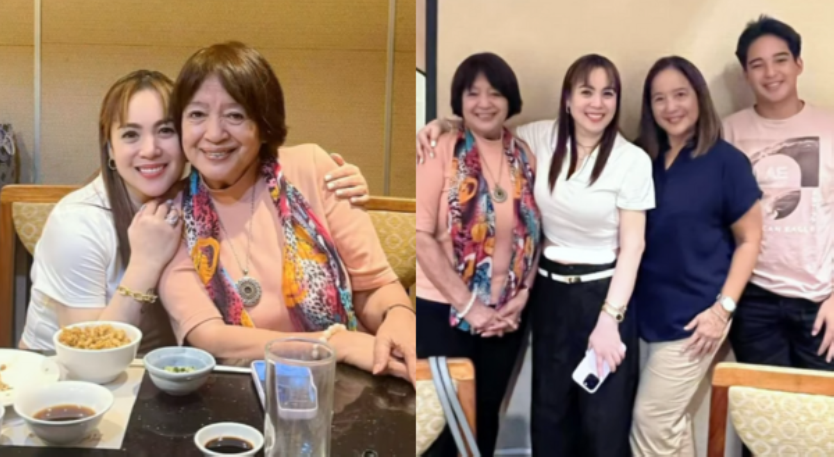 Claudine Barretto, reunited sa pamilya ni Rico Yan