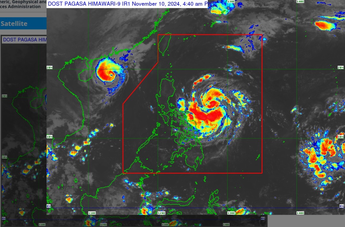 &lsquo;Nika&rsquo; lumakas pa, itinaas na sa &lsquo;severe tropical storm&rsquo;
