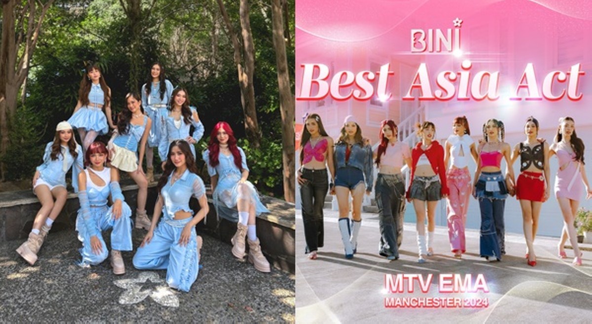 BINI, wagi sa 'Best Asia Act' category ng 2024 MTV EMA