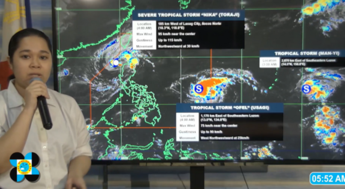 &lsquo;Di pa man nakalalabas si &lsquo;Nika&rsquo;: Bagyong Ofel, nakapasok na ng PAR