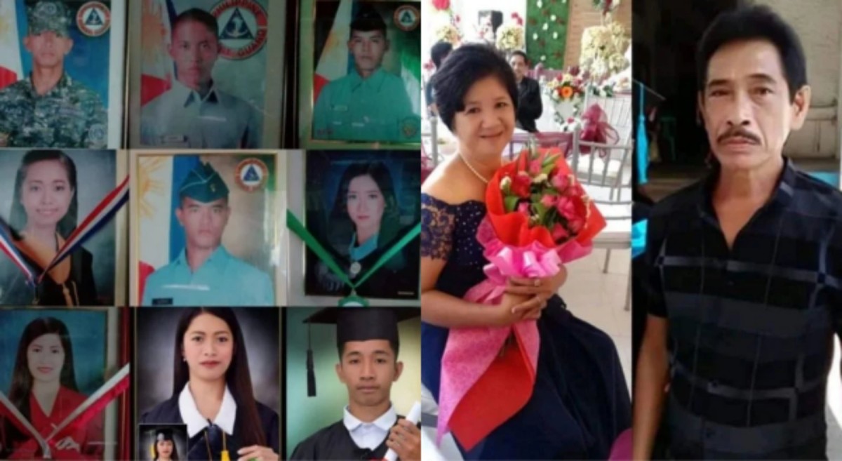 Mag-asawang hindi nakapagtapos ng pag-aaral, pinagtapos naman ang 9 na anak!