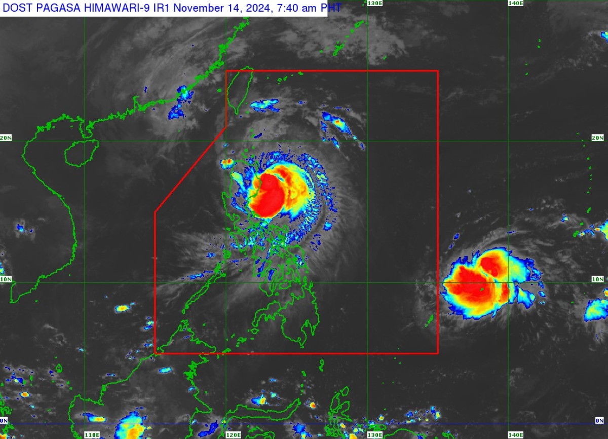 Ofel, ganap nang &lsquo;super typhoon&rsquo;; Signal #5, itinaas sa northeastern ng mainland Cagayan
