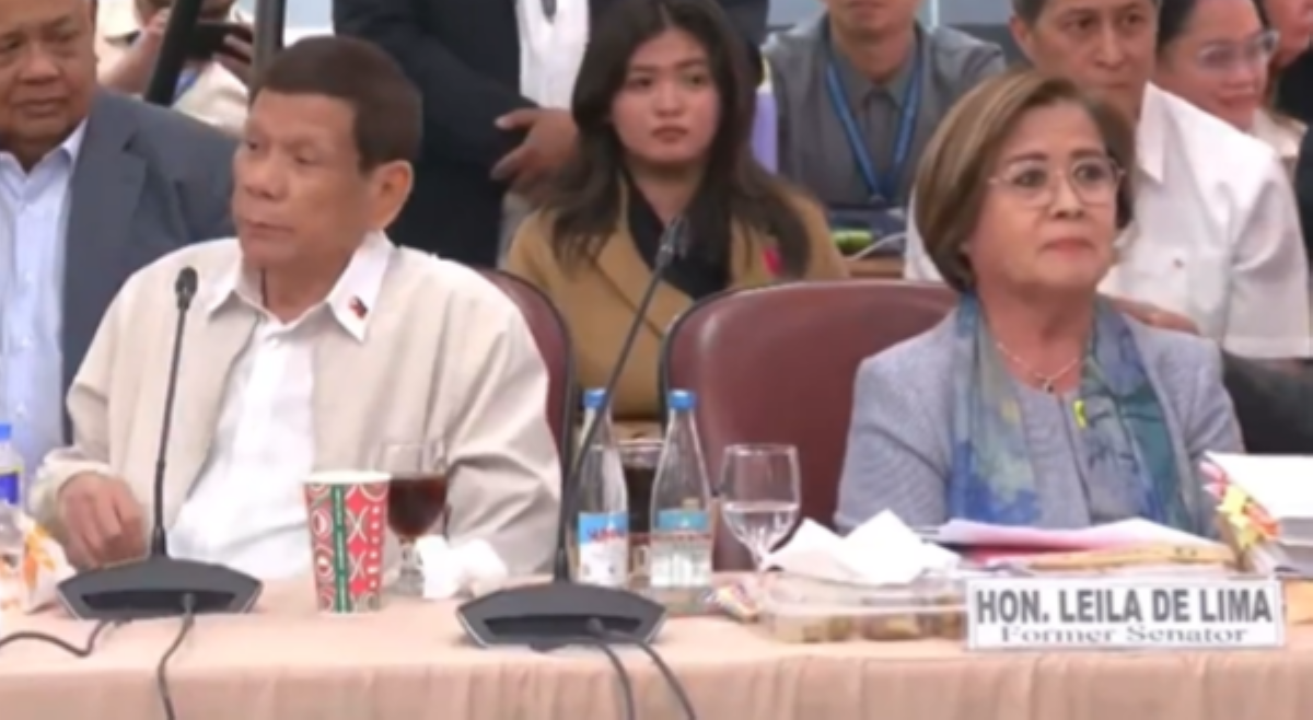 Ex-Pres. Duterte, naghukay ng sariling libingan sa &lsquo;drug war&rsquo; hearing &ndash; De Lima