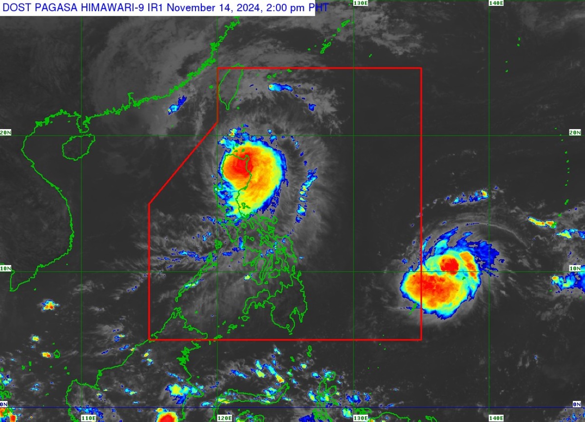 Ofel, humina na sa &lsquo;typhoon&rsquo; category; nag-landfall sa Baggao, Cagayan