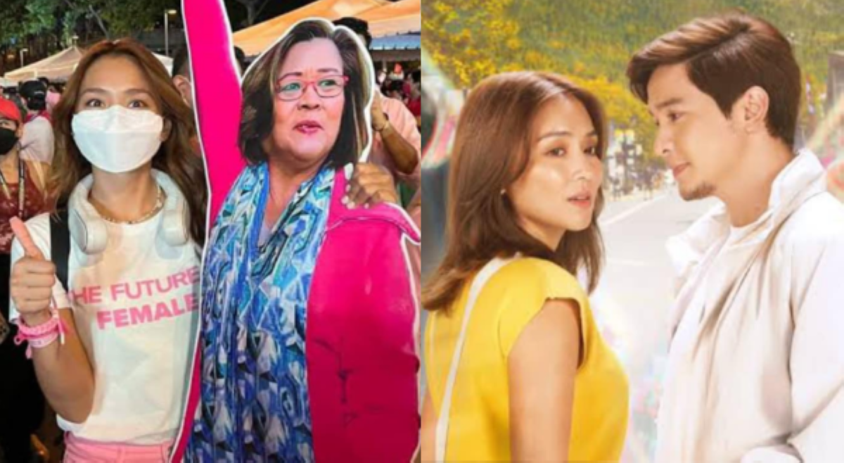 De Lima, proud kay Kathryn sa HLA; ibinahagi larawan kasama standee niya noong 2022