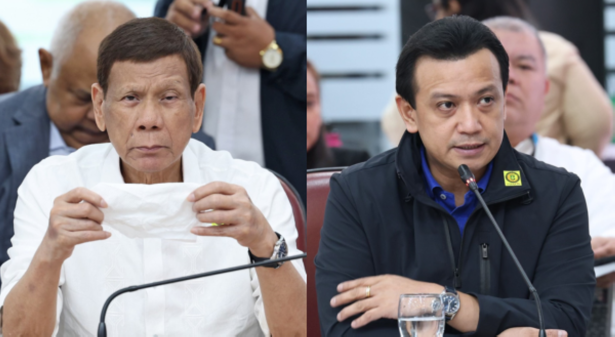 Ex-Pres. Duterte, magsasampa raw ng libel case laban kay Trillanes
