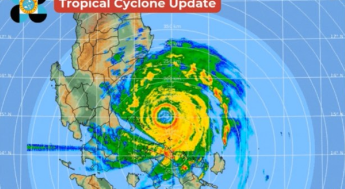 Super Typhoon Pepito, nag-landfall na sa Dipaculao, Aurora!
